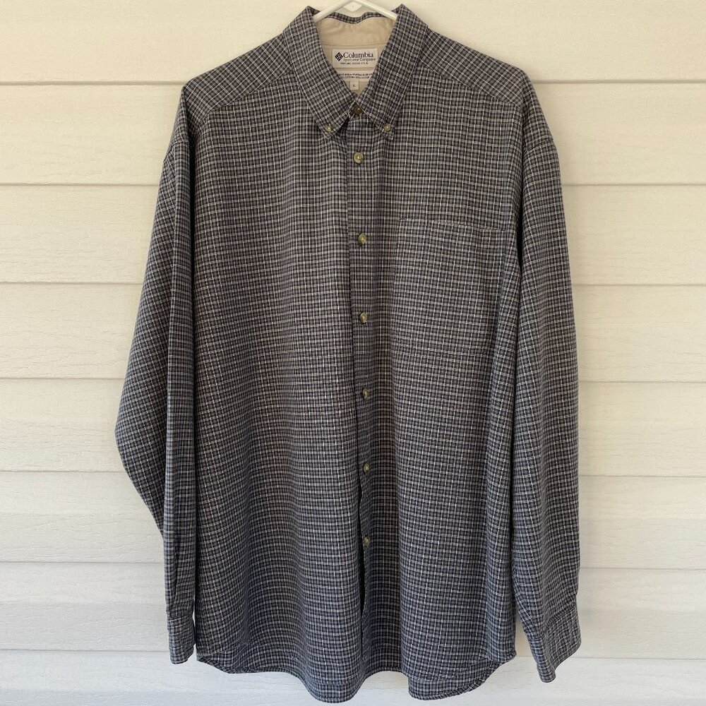 2 Men's COLUMBIA LS Button Down Shirts XL - Picture 4 of 8